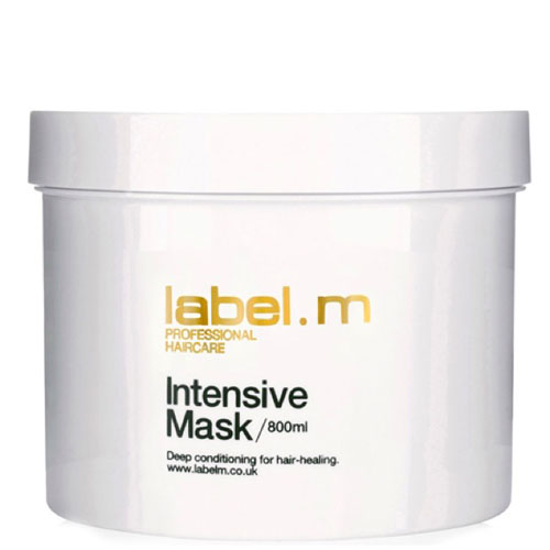 Mặt nạ điều trị tóc hư tổn phục hồi và tái tạo cấu trúc tóc Label.m Intensive 800ml