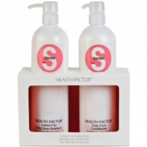 CẶP DẦU GỘI XẢ HEALTH S FACTOR CHỮA TRỊ VÀ NUÔI DƯỠNG TÓC CHẮC KHỎE MỖI NGÀY 750ML X 2