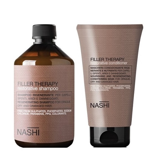 DẦU GỘI XÃ NASHI FILLER THERAPY TÁI TẠO DÀNH CHO TÓC KHÔ VÀ HƯ TỔN 250ML