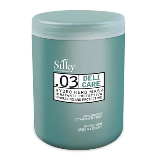 HẤP DẦU DƯỠNG TÓC VÀ PHỤC HỒI TÓC HƯ TỔN SILKY DELI CARE HIDRO HERB MASK 1000ML