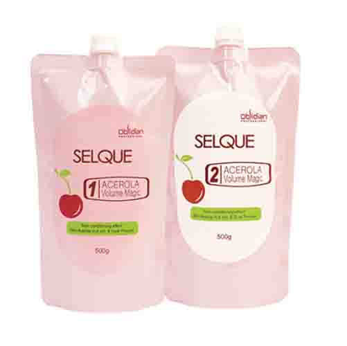 Kem duỗi Volume Obsidian Selque Acerola Volume Magic 500ml x 2