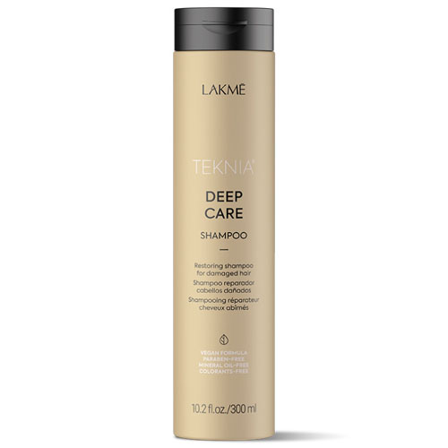 DẦU GỘI PHỤC HỒI TÓC KHÔ XƠ HƯ TỔN LAKME DEEP CARE SHAMPOO 300ML