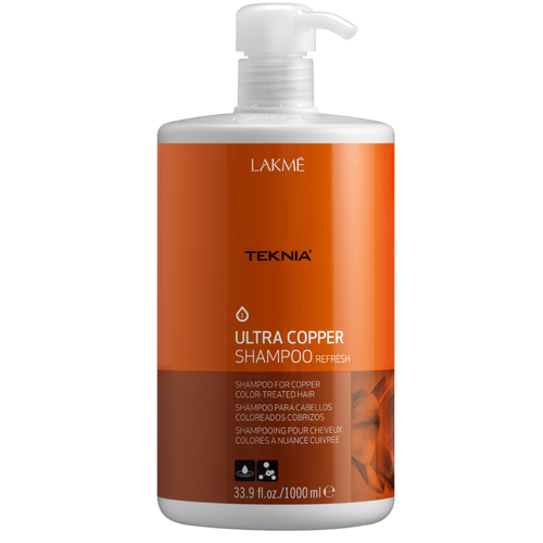 DẦU GỘI DƯỠNG MÀU TÓC NHUỘM (MÀU ĐỒNG) LAKME TEKNIA  COPPER  SHAMPOO 1000ML