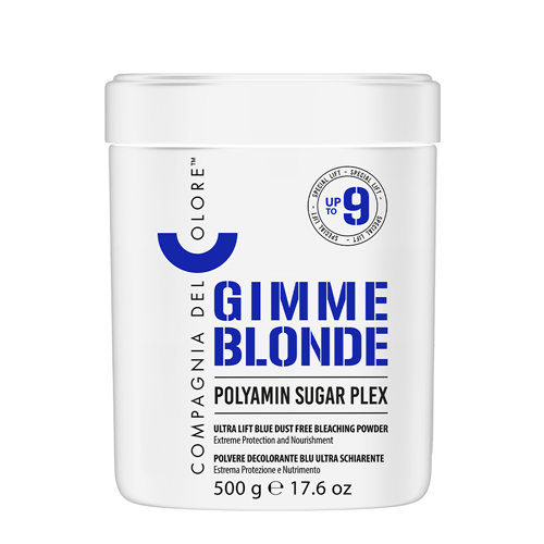 BỘT TẨY XANH NÂNG TÔNG (LÊN ĐẾN LV9) DEL COLORE GIMME BLONDE ULTRA LIFT DUST FREE 500ML