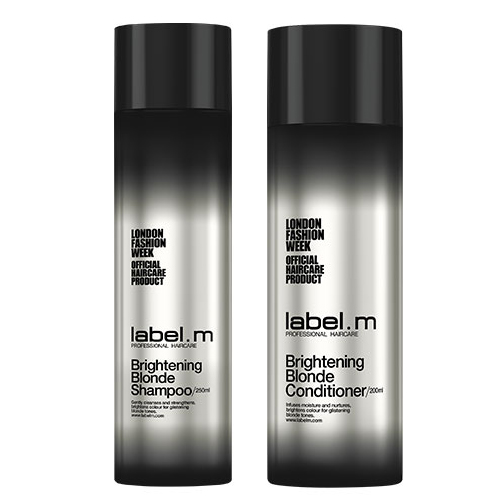 DẦU GỘI XÃ GIỮ MÀU TÓC NHUỘM LABEL.M BRIGHTENING BLONDE 250ML