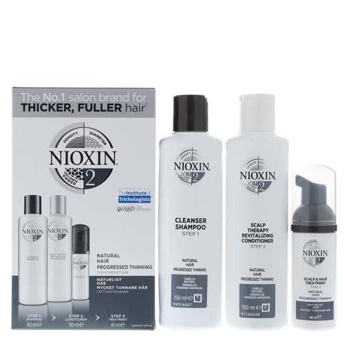BỘ DẦU GỘI XÃ VÀ TINH DẦU NIOXIN CHỐNG RỤNG TÓC (HỆ THỐNG 2) 300ML