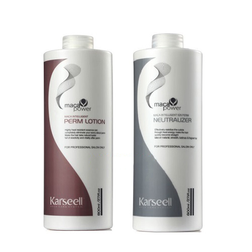 THUỐC DUỖI TÓC KARSEELL COLLAGEN MACA SIÊU BÓNG 800ML