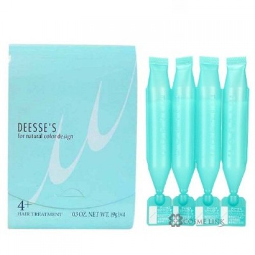 KEM DƯỠNG COLLAGEN SUÔN MƯỢT DƯỠNG PHỤC HỒI TÓC HƯ DÙNG TẠI NHÀ MILBON DEESSE'S 4+ 9G X 4