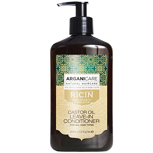KEM DƯỠNG TẠO KIỂU TÓC XOĂN ARGANICARE CASTOR LEAVE-IN 400ML