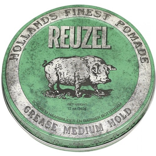 SÁP REUZEL GREEN POMADE GREASE GIỮ NẾP TÓC TRUNG BÌNH CÓ ĐỘ BÓNG VỪA 340G