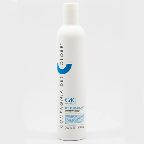 DẦU GỘI TRỊ GÀU, NGĂN RỤNG TÓC CDC DEL COLORE 001 PURE & TONIC 300ML
