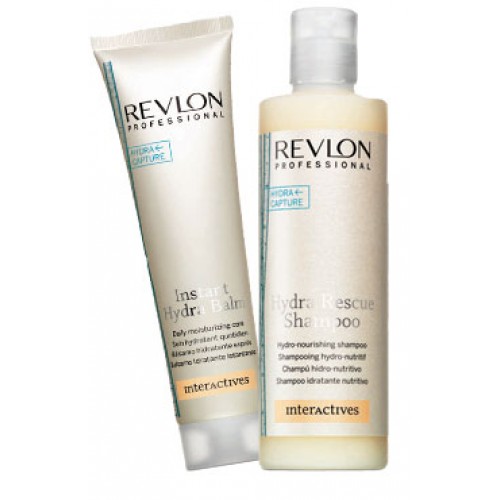 Dầu gội phục hồi tóc hư tổn REVLON Hydra Rescue 250ml x 2