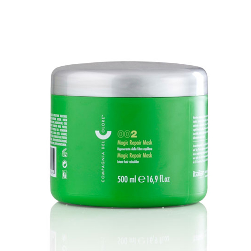 HẤP DẦU PHỤC HỒI TÓC HƯ TỔN DEL COLORE MAGIC 002 REPAIR MASK 500ML