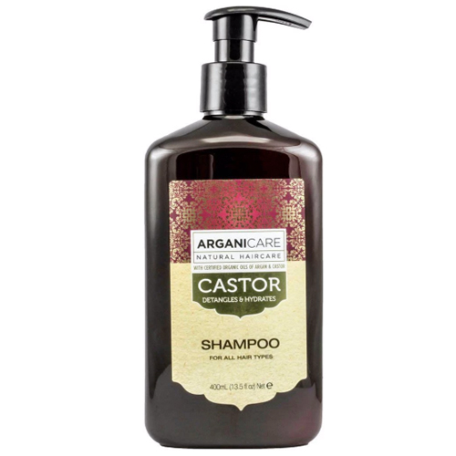 DẦU GỘI DƯỠNG ẨM PHỤC HỒI & CHỐNG RỤNG ARGANICARE CASTOR 400ML