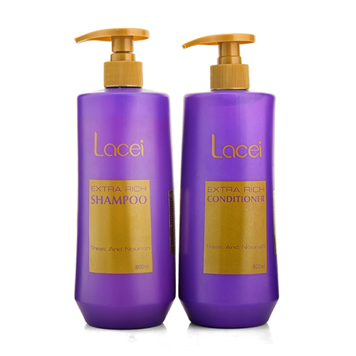 DẦU GỘI XÃ LACEI EXTRA RICH DƯỠNG ẨM CHO TÓC KHÔ 800ML