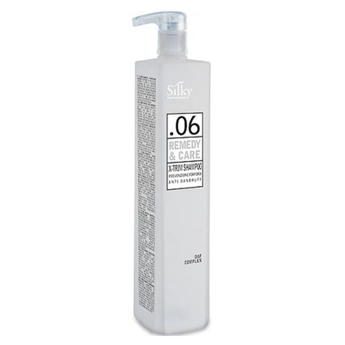 DẦU GỘI CHỮA TRỊ GÀU, NẤM TÓC VÀ DA SILKY X-TRIM SHAMPOO 1000ML