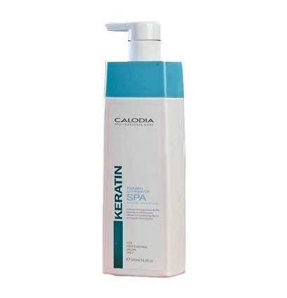 KEM KERATIN CALODIA PHỤC HỒI TÓC HƯ TỔN 500ML