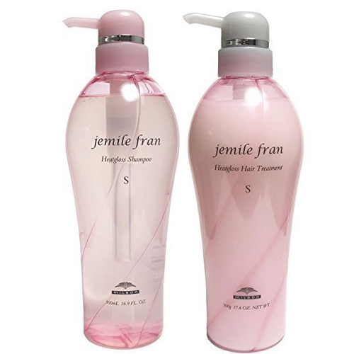 DẦU GỘI XÃ PHỤC HỒI TÓC DÀNH CHO TÓC SỢI MẢNH MILBON JEMILE FRAN HEAT GLOSS (S) 500ML