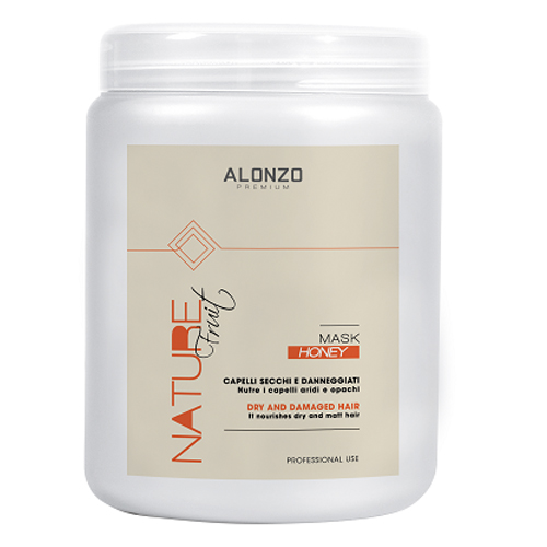 KEM HẤP ALONZO NATURE PHỤC HỒI VỚI TINH DẦU MẬT ONG DÀNH CHO TÓC KHÔ 1000ML