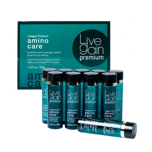 DẦU DƯỠNG & BẢO VỆ TÓC ĐA NĂNG LIVEGAIN PREMIUM AMINO CARE 10*30ML