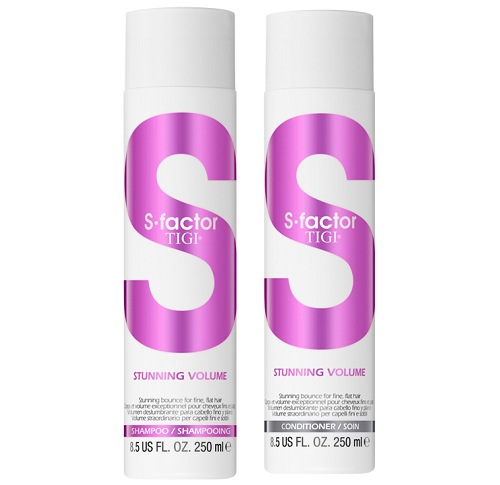DẦU GỘI XÃ TẠO PHỒNG CHO TÓC S.FACTOR TIGI STUNING VOLUME 250ML