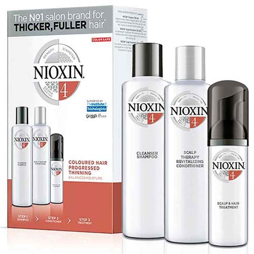 BỘ DẦU GỘI XÃ VÀ TINH DẦU NIOXIN CHỐNG RỤNG TÓC (HỆ THỐNG 4) 300ML