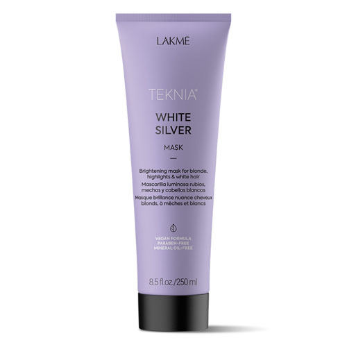 HẤP DẦU GIỮ BÓNG CHO TÓC SÁNG LAKME WHITE SILVER MASK 250ML