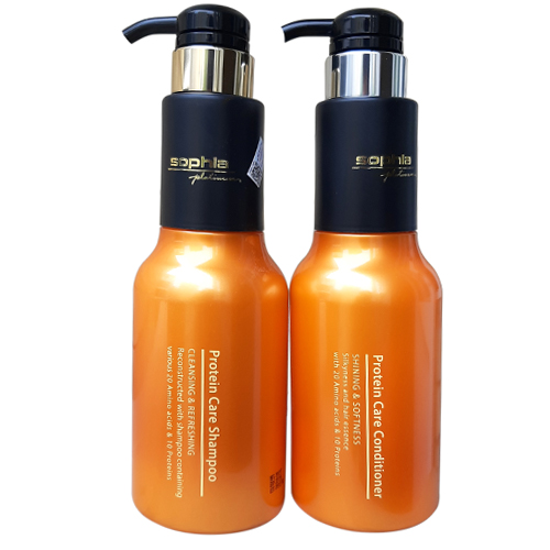 DẦU GỘI XÃ SOPHIA PLATINUM PROTEIN CARE DÀNH CHO TÓC YẾU GÃY RỤNG 500ML
